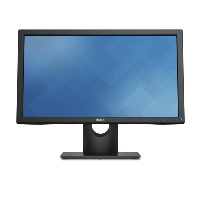 DELL Écran LED E2016HV - 20" - 1600 x 900 - Dalle TN - 200 cd/m² - 600:1 - 5 ms - VGA