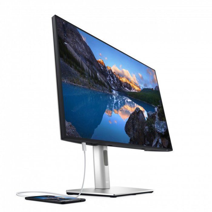Écran PC - DELL - U2421E - 24" - IPS - 60 Hz - 8 ms - Noir, Argent