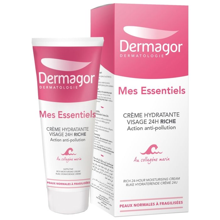 Dermagor Crème Hydratante Visage Riche 40 ml (Anc. Supplétive)