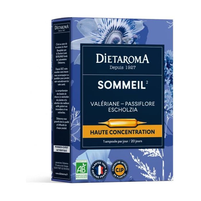Dietaroma Sommeil 20Ampoules*10ml