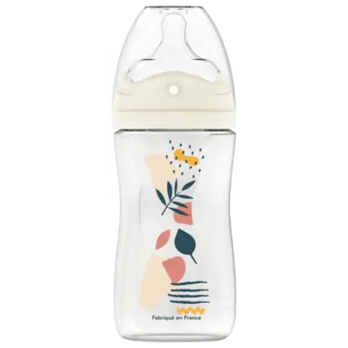 DODIE Biberon Anti-Colique Débit 2 Motif Terra De 0 à 6 mois 270ml