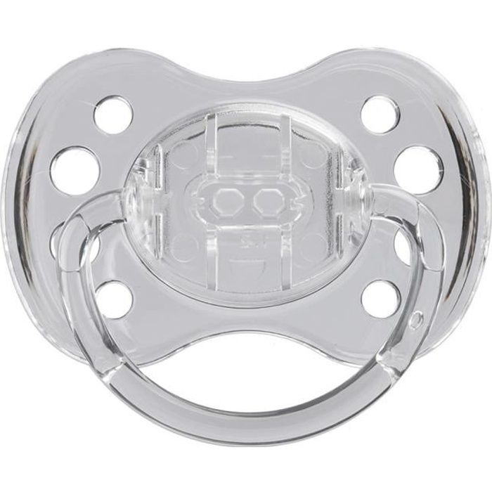 Dodie Sucette Anatomique +6m Maman d'Amour Orange