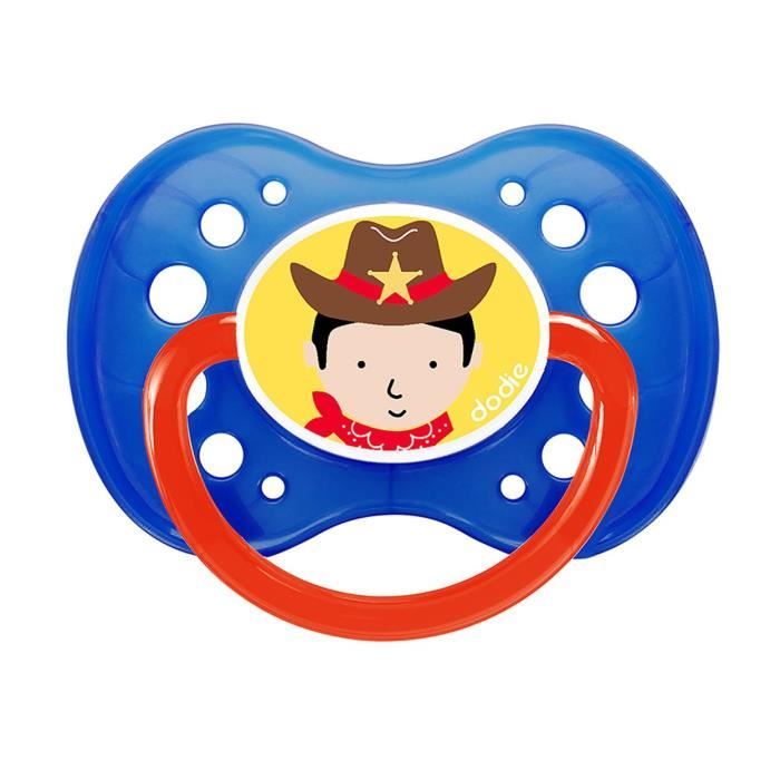 Dodie Sucette Anatomique +18m Cow Boy