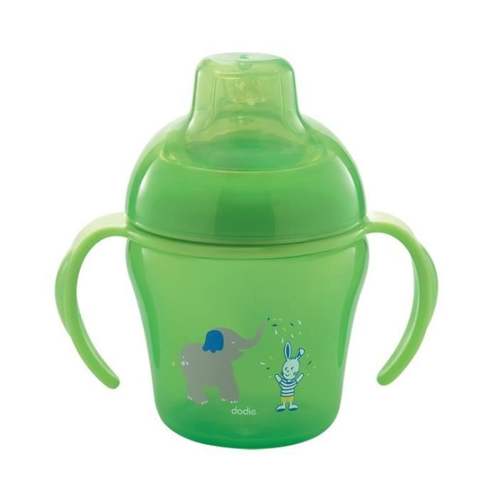 Dodie - Tasse D'apprentissage +6 mois Vert 200ml