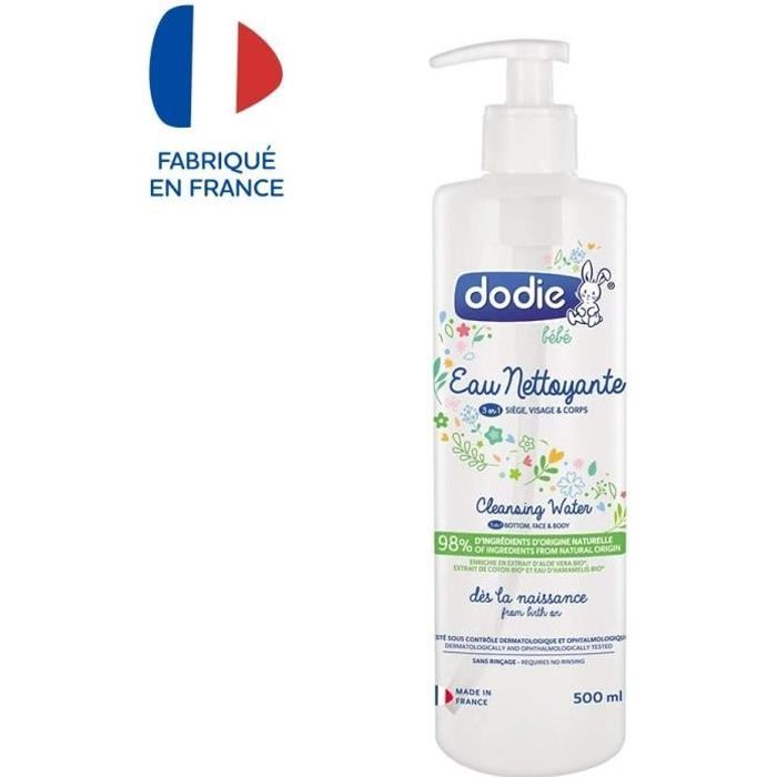 Dodie Hygiène & Soin Eau Nettoyante 3 en 1 500ml