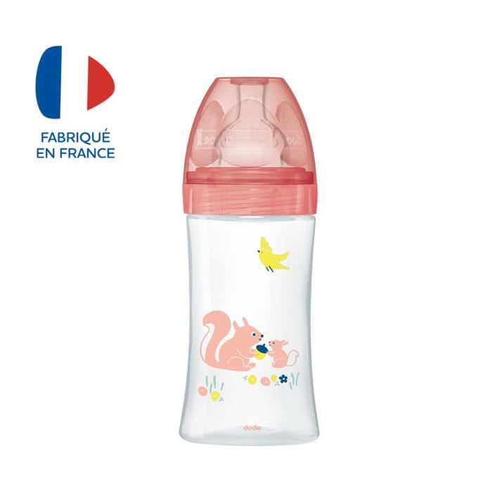 Dodie Biberon Sensation+ Anti-Coliques +0m Ecureuil 270ml