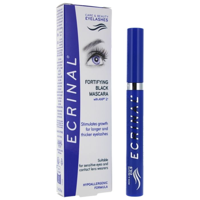 Mascara - Ecrinal - Noir Fortifiant ANP 2+ - 7ml - Volume et allongement - Stimule la croissance