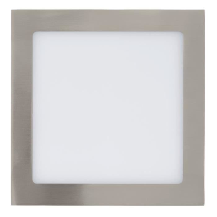 Luminaire encastrable - EGLO - Fueva 1 31677 - LED 16.47W - 1700lm - Métal nickel mat
