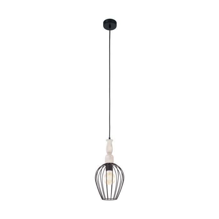 Lampe de salon - EGLO - NORHAM - Multicolore - E27 - 30 cm - Électrique
