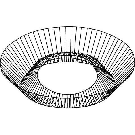 Lampe de plafond - EGLO - PIASTRE 93982 - Acier et plastique blanc - 75 mm de hauteur - GX53