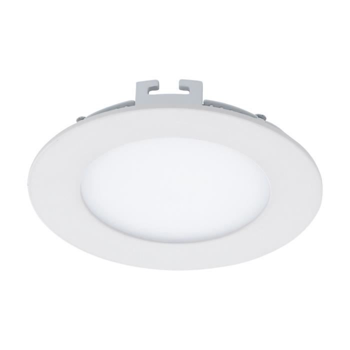 Lampe à encastrer - Eglo - FUEVA 1 - LED 5,5W - IP20 - Blanc chaud 3000K
