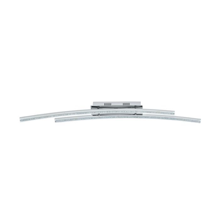Plafonnier LED - EGLO - PERTINI - Acier et Aluminium - 2x10,8W - 3000K - 960x80x110mm