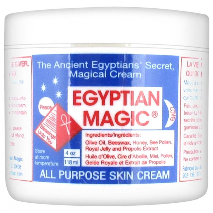 Crème - EGYPTIAN MAGIC - 118 ml - Sans parabène - Multi-usages - Tous types de peau