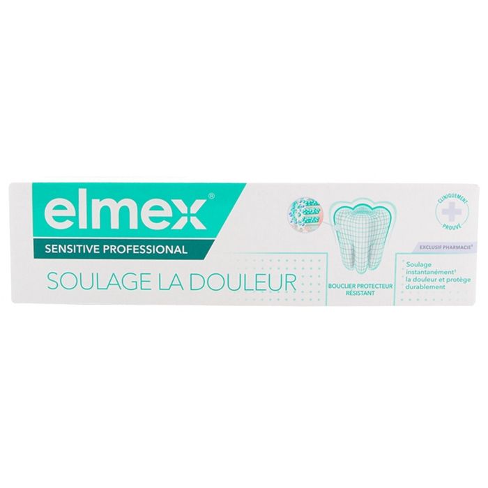 Dentifrice - ELMEX - Sensitive Professional - 75 ML - Protection Sensibilité - Adultes Mixte