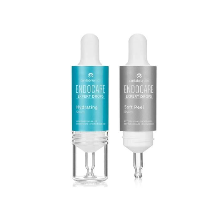 Protocol Hydratant - ENDCARE - ExpertDrops - 2x10ml - Sérum - Tous types de peau