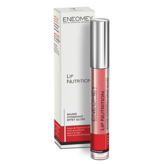 Gloss hydratant - ENEOMEY - Lip Nutrition - 4ml - Riche en antioxydants - Nourrit les lèvres