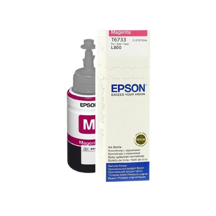 Cartouche jet d'encre T6733 - EPSON - Magenta - Recharge d'encre - 70 ml - 1800 pages