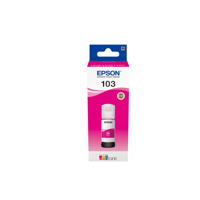 Recharge d'encre EPSON 103 - Magenta - Jet d'encre - Pack de 1 - 65 ml