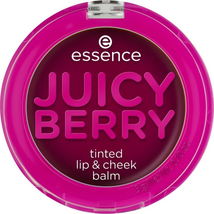 Baume Lèvres et Joues - Essence - Juicy Berry - Teinte fruitée - 3g - Application facile