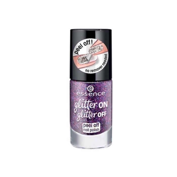 ESSENCE ESMALTE PEEL OF GLITTER ON GLITTER OFF 04 SPOTLIGHT ON!