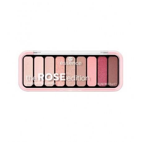Palette de fards à paupières - Essence - The Rose Edition - 9 nuances - Vegan - Longue tenue