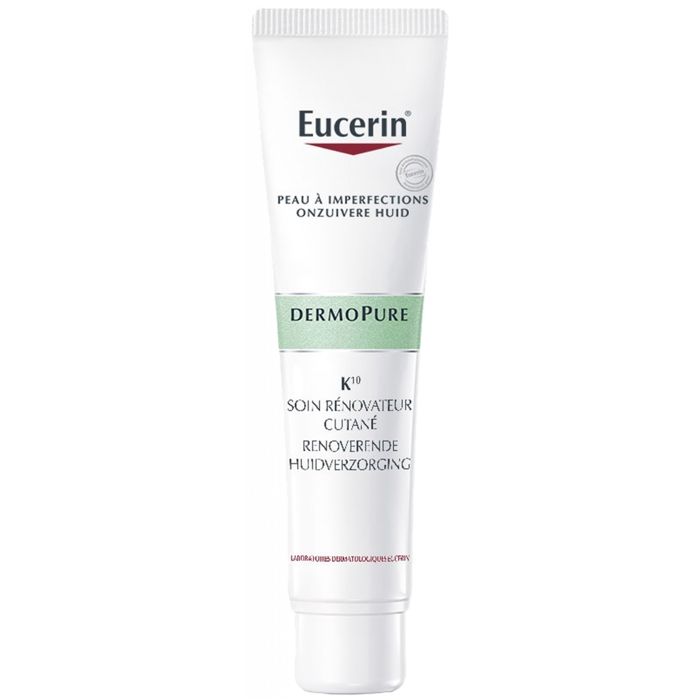 Soin Rénovateur Cutané - EUCERIN - DermoPure K10 - 40ml - Peaux grasses - Hydroxy 10%
