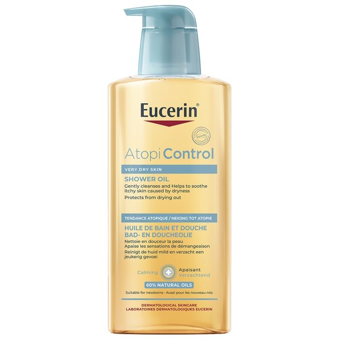 Huile de Bain et Douche - EUCERIN - Atopi Control - 400ml - Peaux Atopiques - Sans Parfum