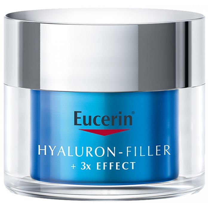 Eucerin Hyaluron-Filler + 3X Effect Soin de Nuit Booster d'Hydratation