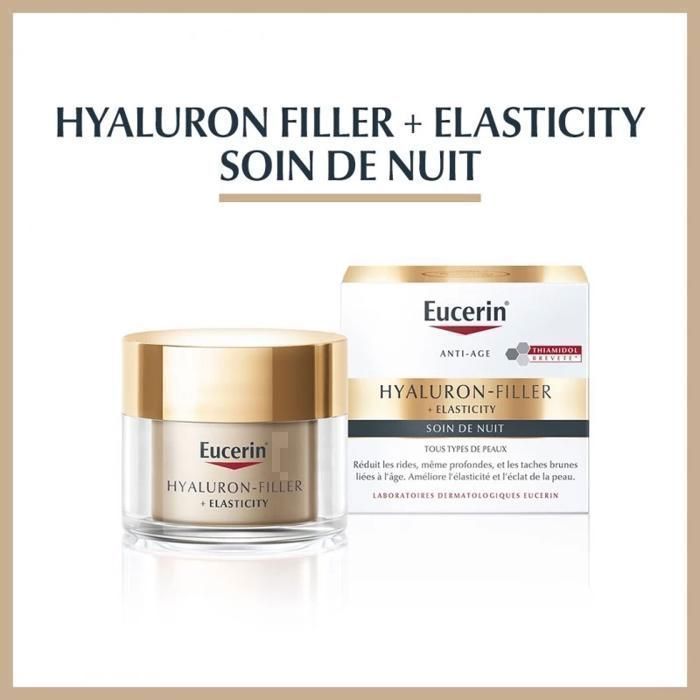 Eucerin Hyaluron-Filler + Elasticity Soin de Nuit Anti-Age 50ml