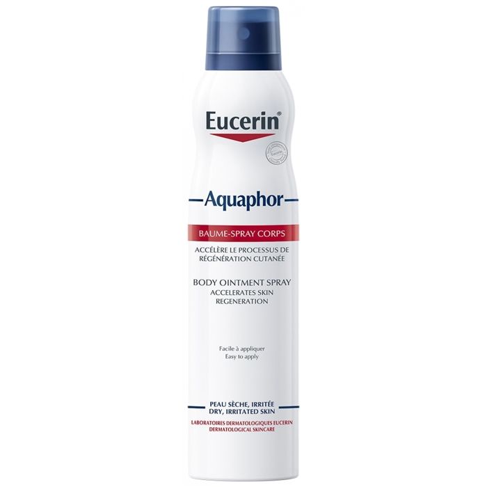 Baume-Spray Corps - Eucerin - Aquaphor - 250ml - Hypoallergénique - Peaux Sèches