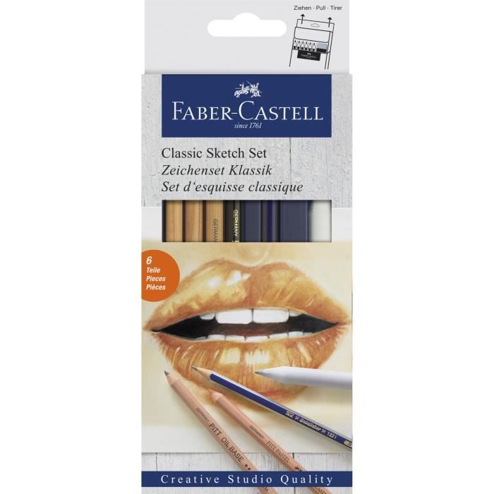 FABER-CASTELL Set d'esquisse classique