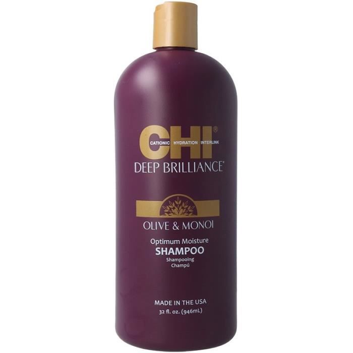 Farouk chi deep brilliance optimum moisture shampooing 946ml