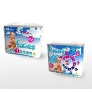 Fixies. Couches Bébé Fixies Midi T3 4/9 Kg x 24.