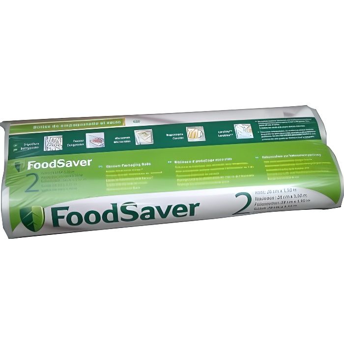 Sacs de mise sous vide - FOODSAVER - FSR2802-I - Sac conservation - Plastique - Transparent