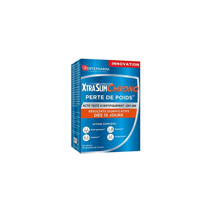 Forte Pharma Xtraslim Chrono Perte de Poids 60 Gélules