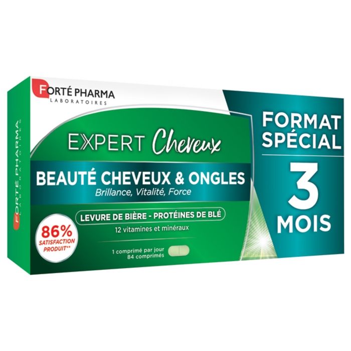 Forté Pharma Expert Cheveux cure de 3 mois 84 comprimés