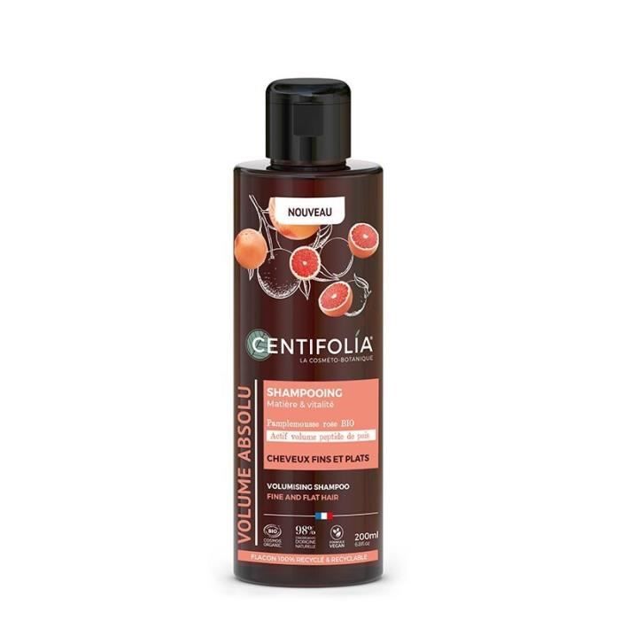 Shampooing VOLUME Centifolia - 200ml 0,2