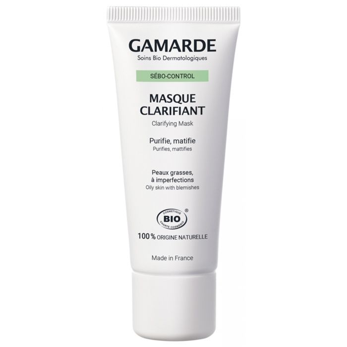 Masque - Gamarde - Sébo-Control - Bio - 40g - Purifiant et Hydratant