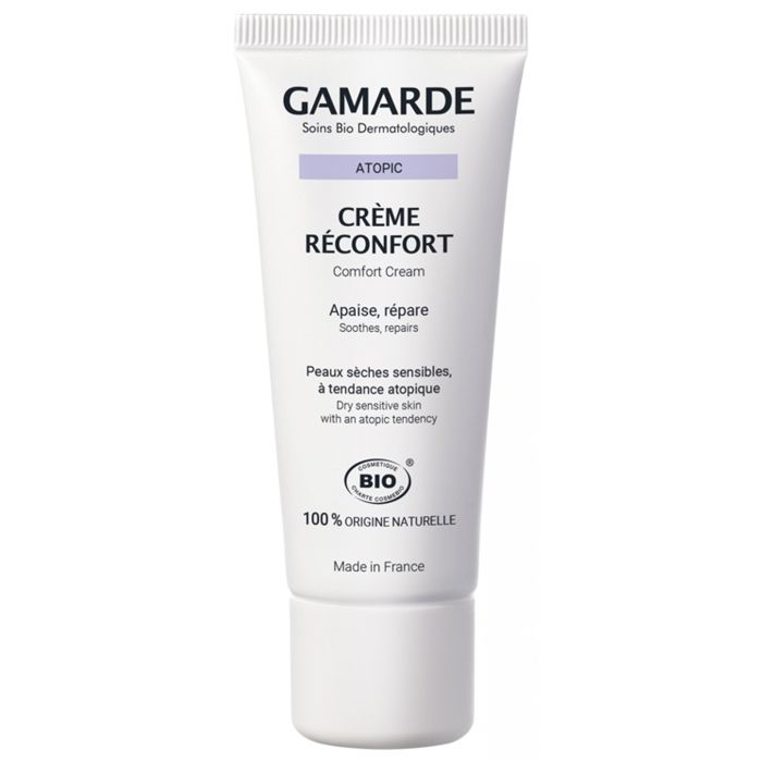 Crème réparatrice et apaisante - Gamarde - Atopic - Bio - 40g - Hypoallergénique