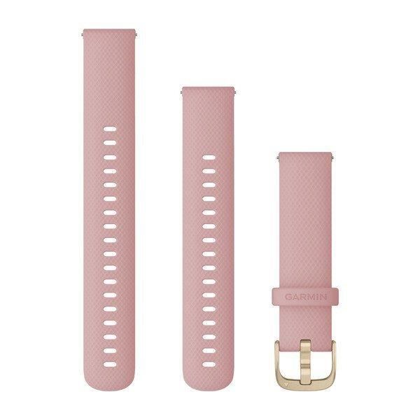 Bracelet de montre - Garmin - 18 mm - Rose/or - Taille unique - Dégagement rapide