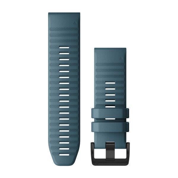 Bracelet de montre - Garmin - Quickfit 26 - Cuir - Silicone - Bleu