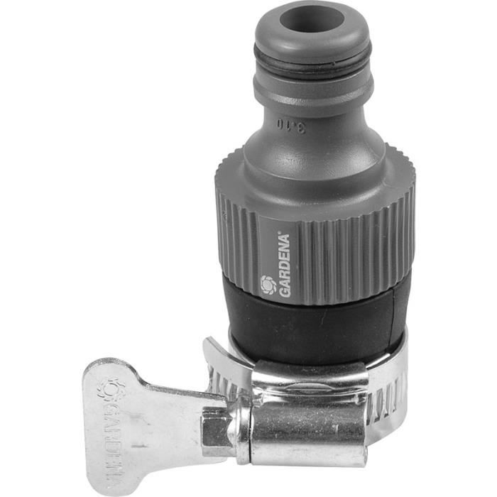 Connecteur de robinet - GARDENA - 2907 - 15-20MM - Plastique - Arrosage de jardin - Pratique