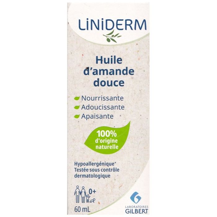 Huile d'Amande Douce - GILBERT - 60ml - Nourrissante - Adoucissante - Pour Bébé
