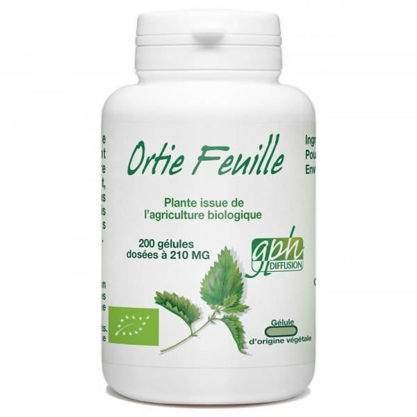 Ortie feuille Bio 100 Gélules