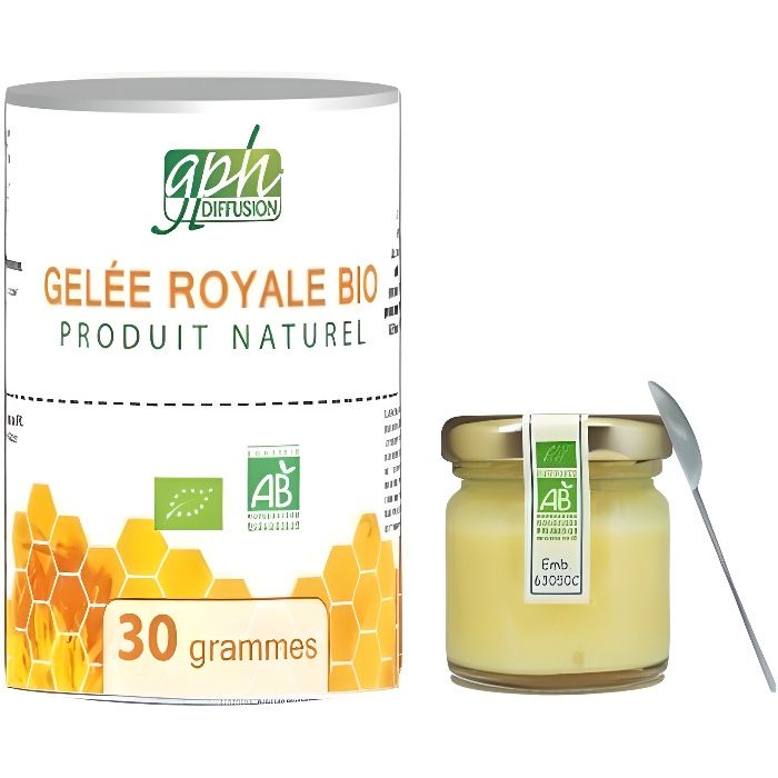 Gelée Royale Bio - GPH - Biologique - Pot de 30g
