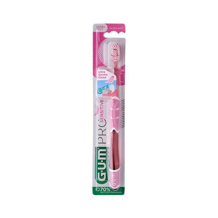 Brosse à dents Gum ® Pro Sensitive Ultra-Souple 15/100e