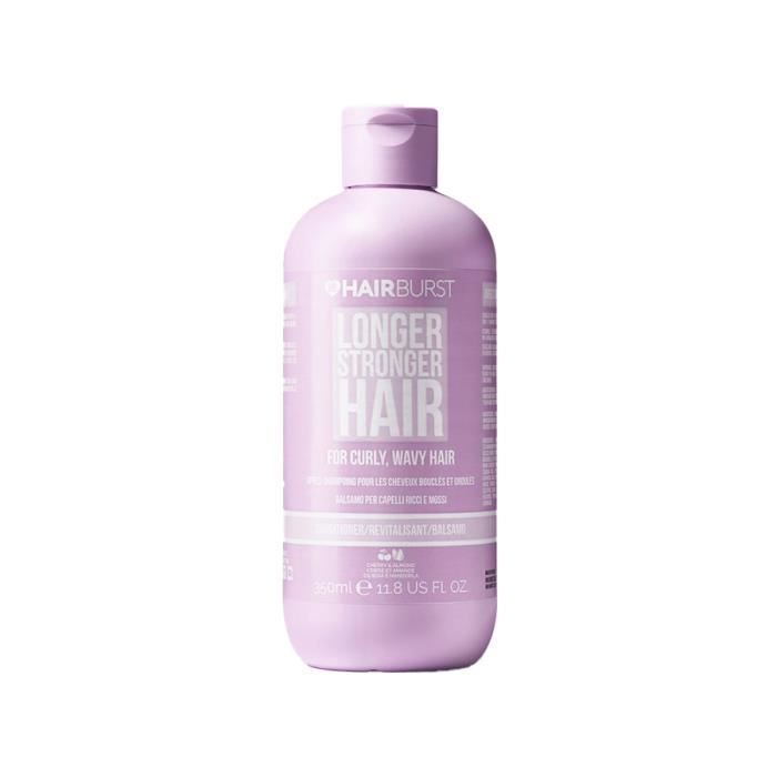 HAIRBURST LONGER STRONGER HAIR Après-shampoing pour les cheveux bouclés et ondulés 350 ml