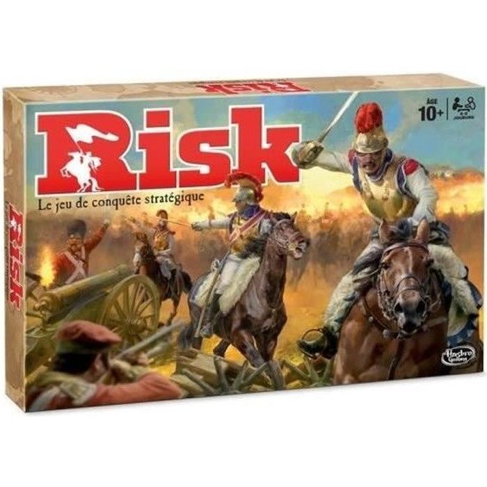 RISK, jeu de société de stratégie pour enfants, dès 10 ans, jeu de Plateau, Hasbro Gaming