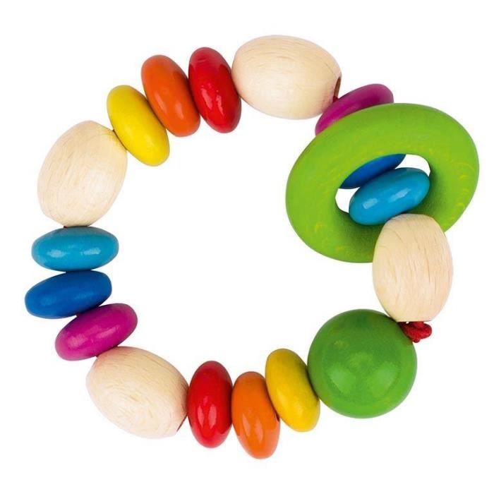 Heimess Hochet lentilles arc-en-ciel