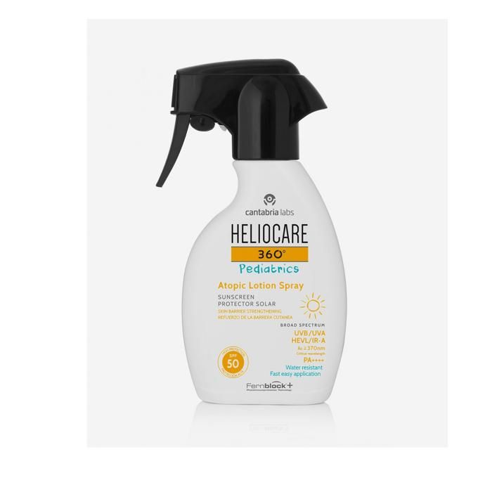 Locion Spray - Heliocare - Heliocare 360 Pediatrics - SPF 50+ - 250 ml - Hypoallergénique